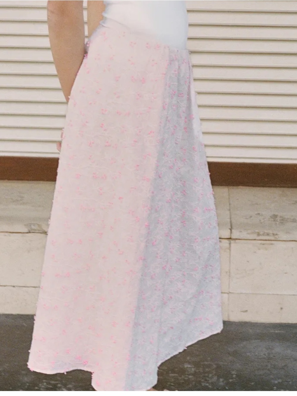 Zara NWT STRUCTURED LAYERED MIDI SKIRT 2521/806
